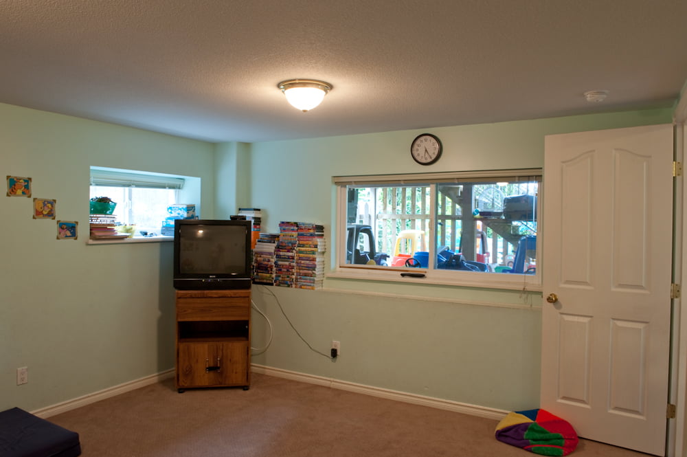 Cubbies and storage by the window