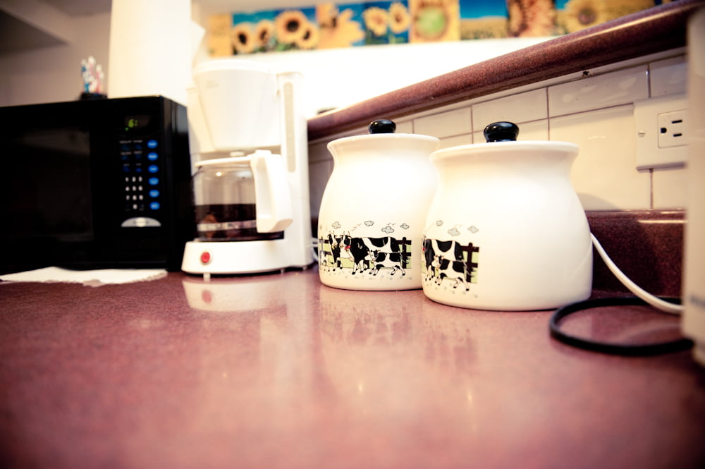 The kitchen counter